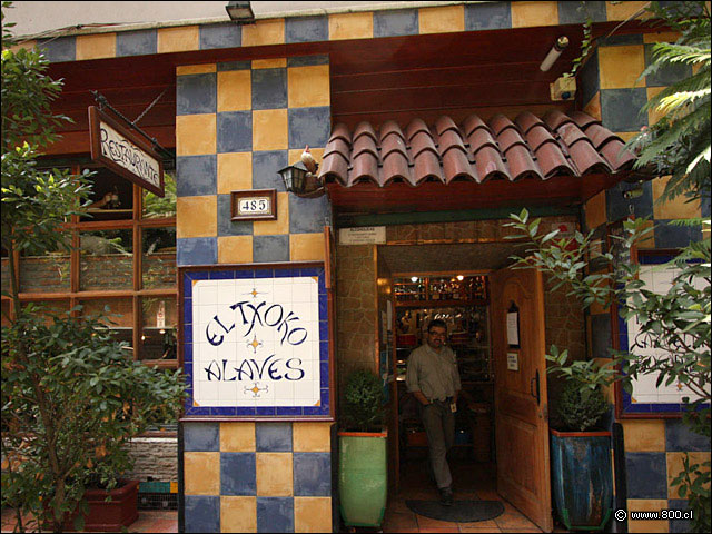 Fachada del restaurante vasco-espaol El Txoko Alavs - El Txoko Alavs