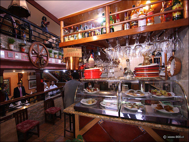 Saln interior del restaurantes El Txoko Alavs - El Txoko Alavs