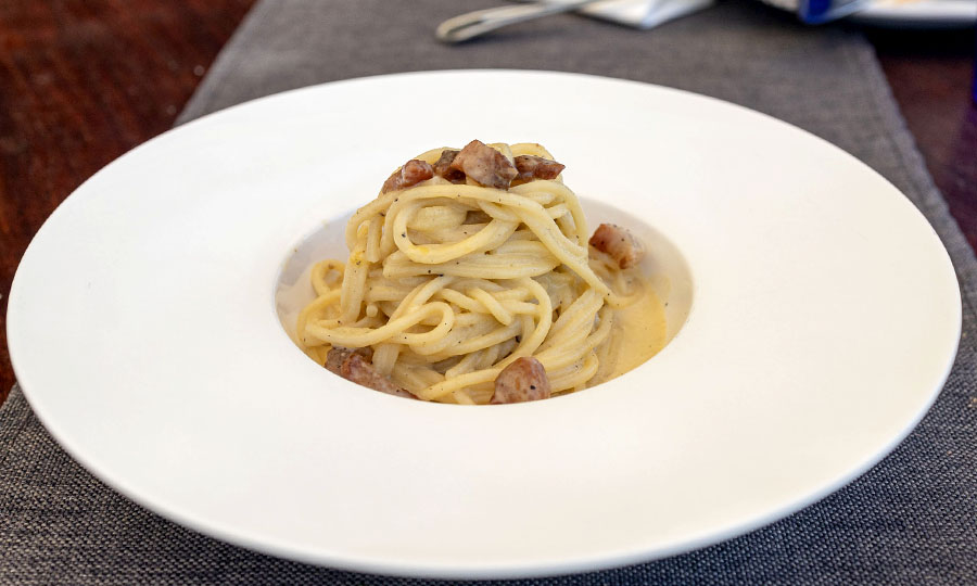 Spaghetti Carbonara - Casa Giardino