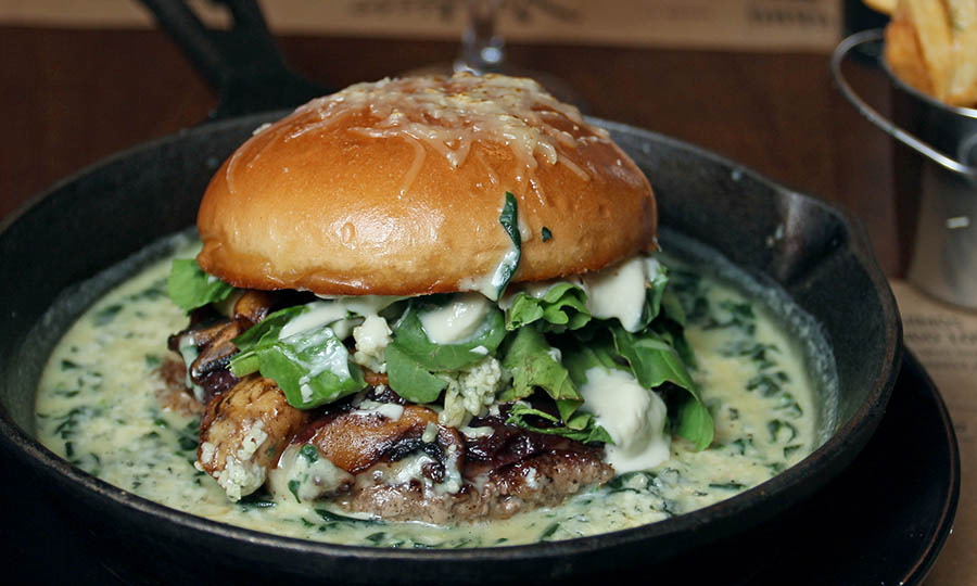 Extraordinaria Hamburguesa -dipeable- Blue cheese