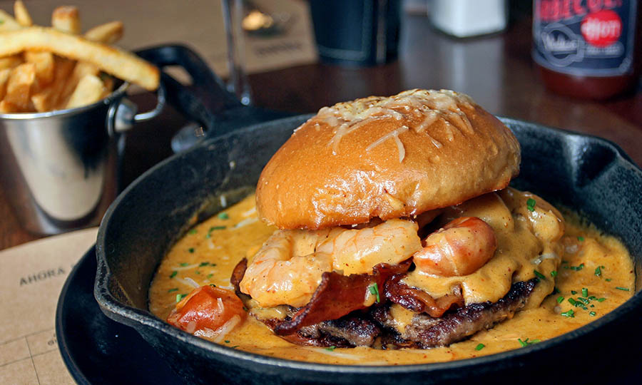 La patachera Camar�n burger -dipeable- 