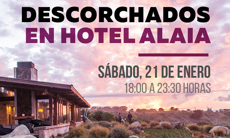 Feria de Vinos Descorchados en Hotel Alaia Pichilemu