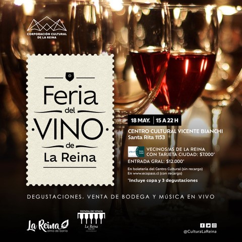 1 Feria del Vino de La Reina, en Centro Cultural Vicente Bianchi