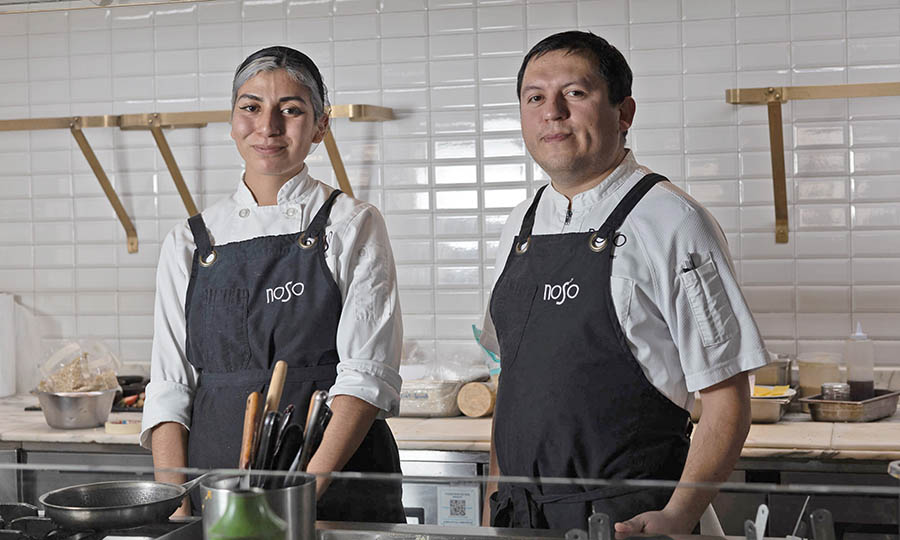 Los chefs a cago del brunch