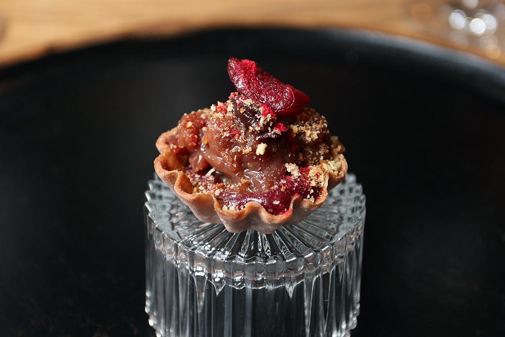 Registro de la Cena Efimera de cocina Territorial Chilena con Naya Ayala