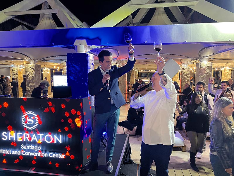Vino y gastronom�a en la ciudad: as� fue la Vendimia 2026 en el Sheraton Santiago