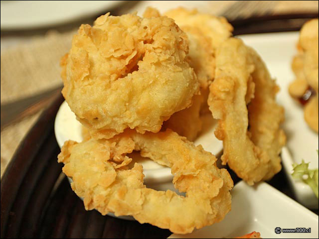 Calamares apanados en Degustaci�n La Pescaderia - La Pescader�a (Bellavista)