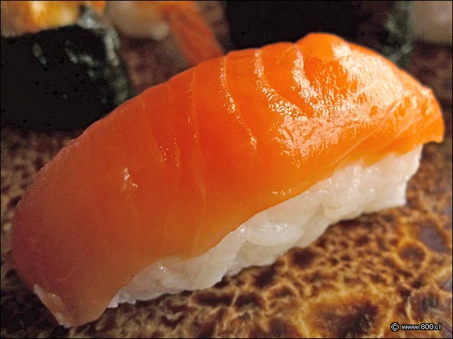 Niguiri de Salmn del restaurante Sushi Matsu - Sushi Matsu