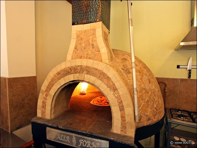 Horno de piedra italiano para pizza - Green Pizza - La Dehesa