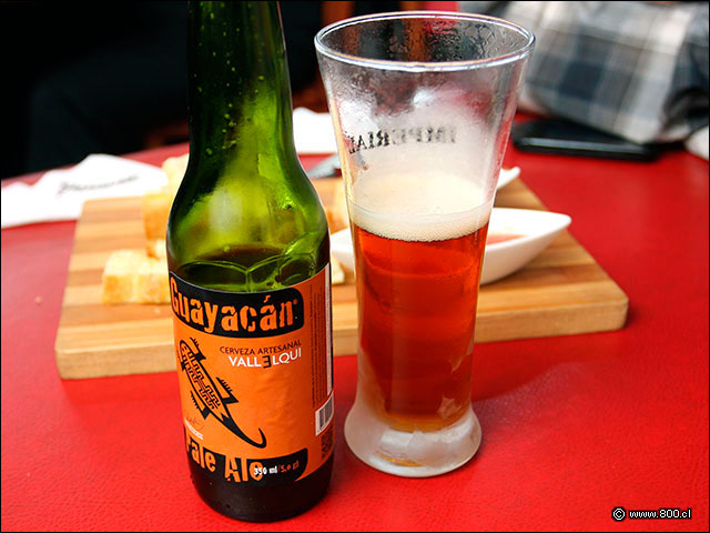 Cerveza Guayac�n pale Ale