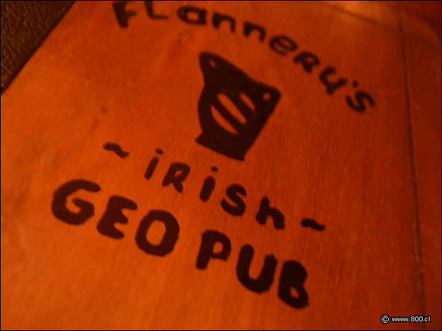 Flannerys carta - Irish Geo Pub Flannerys - Encomenderos