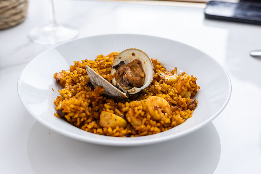 Paella de mariscos
