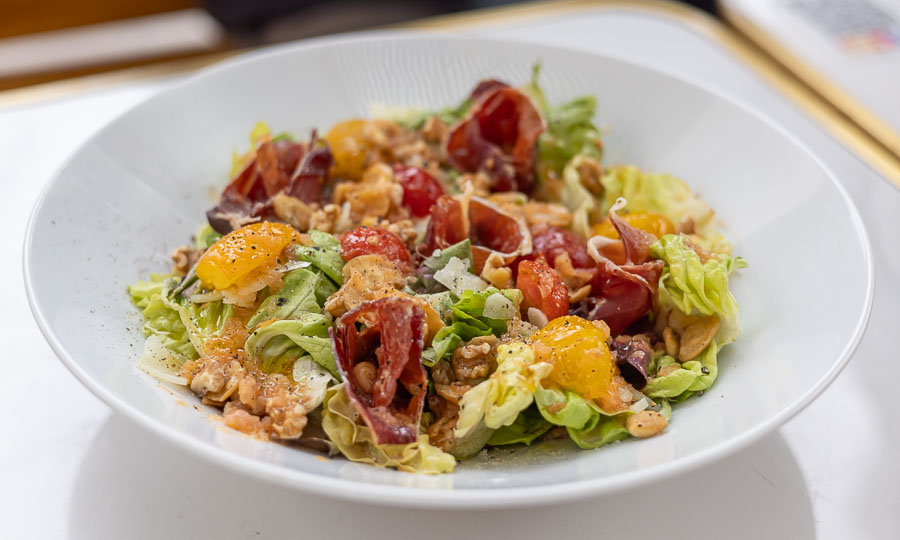 Ensalada de jamn ibrico