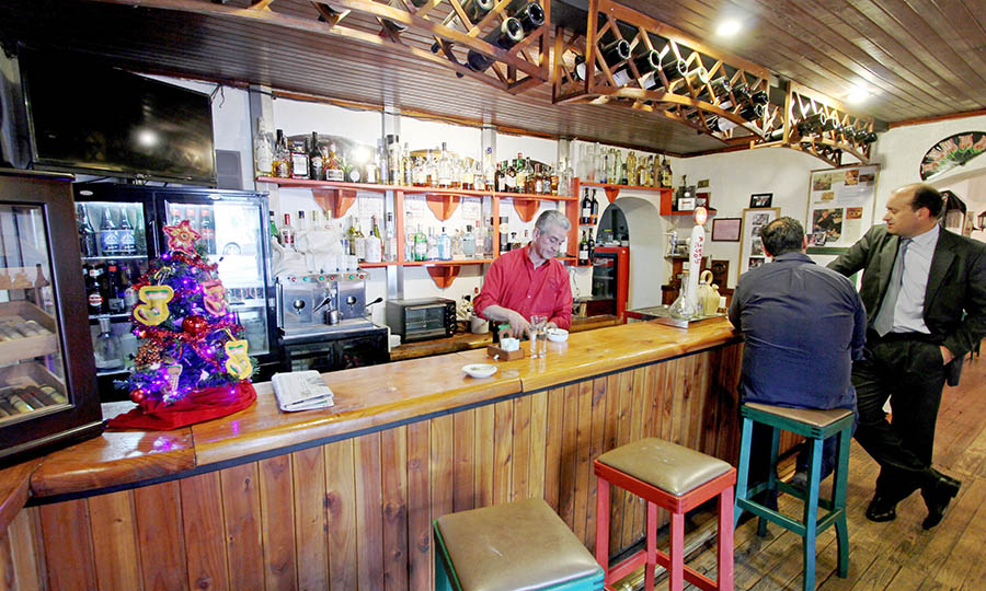 El bar de La Bodeguilla de Cristobal 