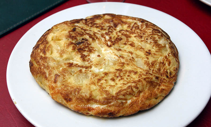 Correctísima Tortilla de papas española