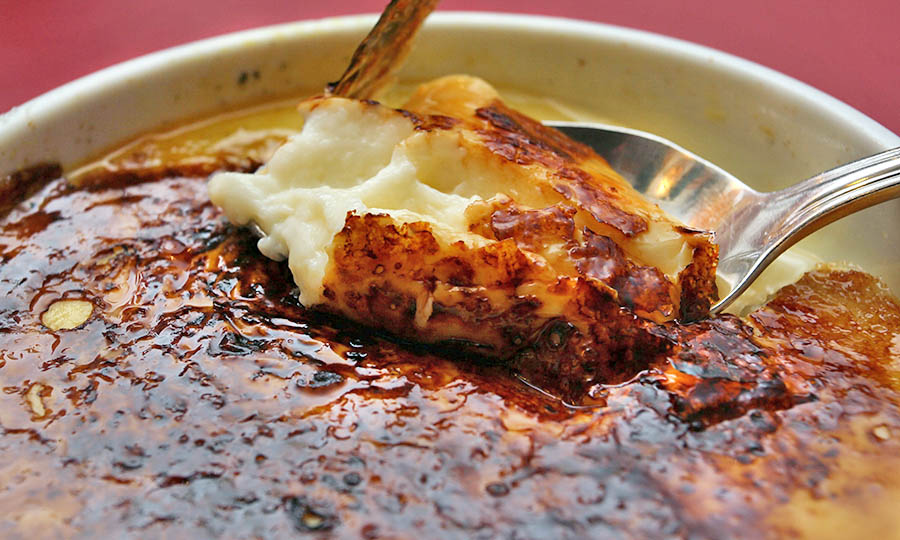 Crema catalana de libro