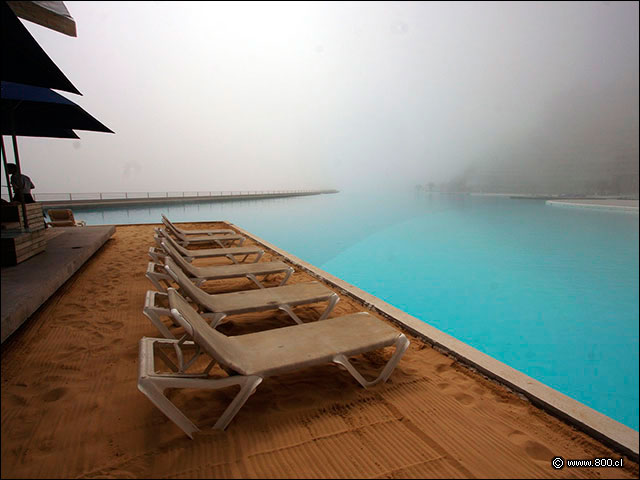 Detalle de la terraza norte - Baha Sur (San Alfonso del Mar)