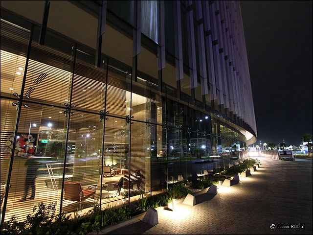 La fachada del hotel - Hilton Garden Inn Iquique