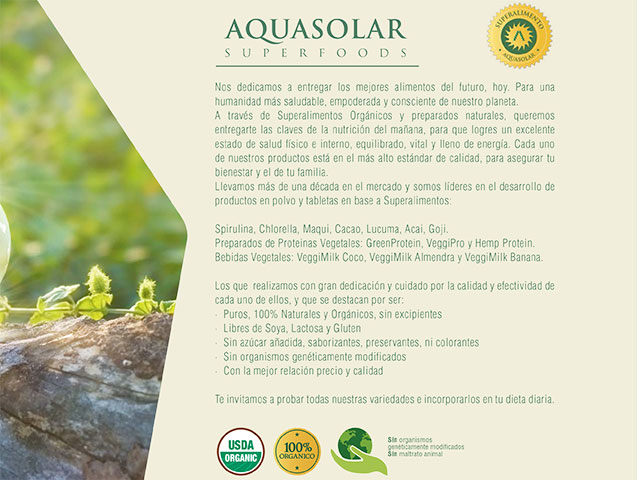  - Presentacin de Productos Aquasolar Superfoods