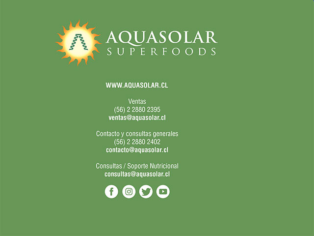  - Presentacin de Productos Aquasolar Superfoods