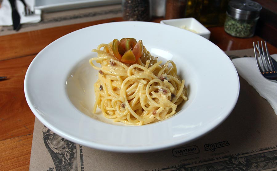 Spaghetti alla Carbonara 