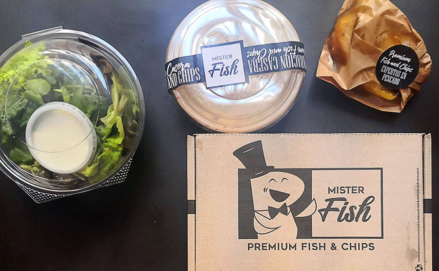 Packing del delivery  - Mister Fish - Providencia