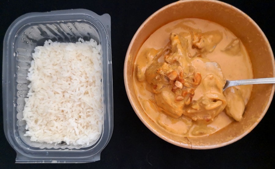 Massaman Curry de Lomo con arroz jazmn   - Curry Santiago Delivery