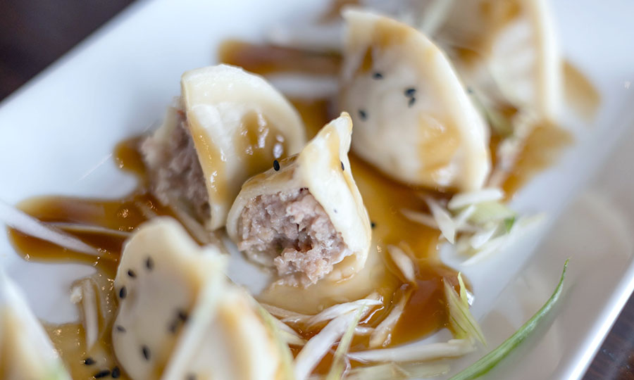 Dumpling de cerdo - Kansui - Las Condes