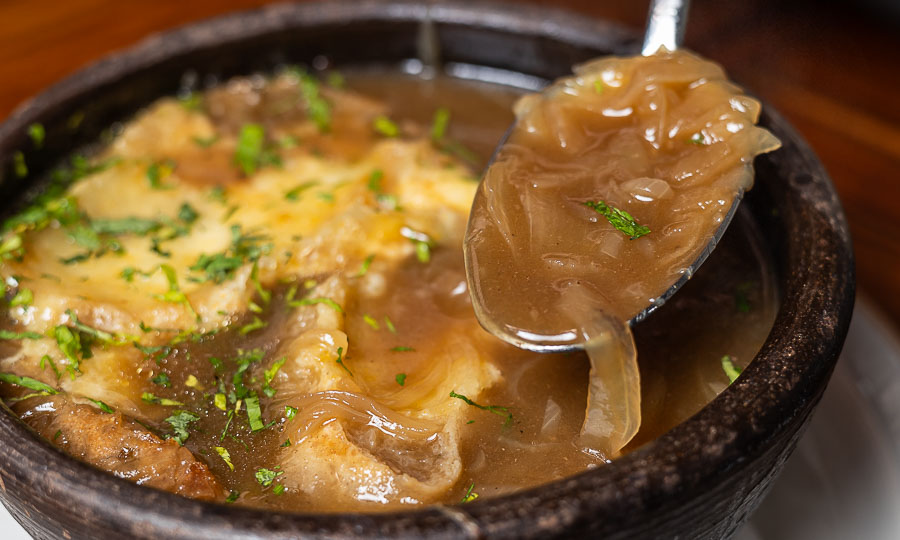 Sopa de cebolla (Soupe a l oignon) - Los Canallas