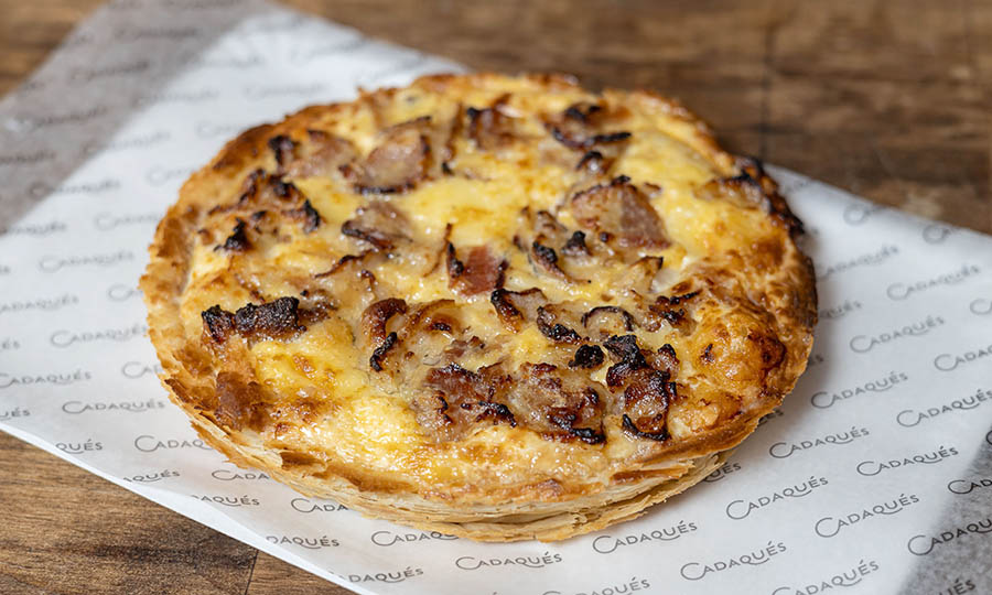 Quiche de lorraine muy francs