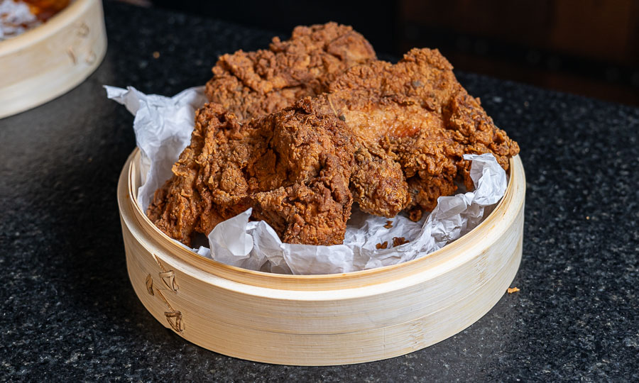 Pollo frito coreano