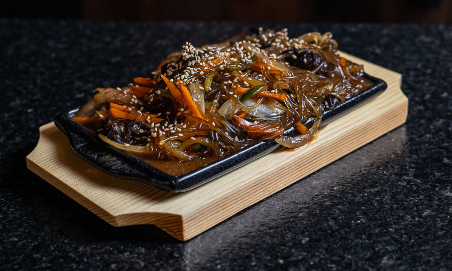 Japchae coreano