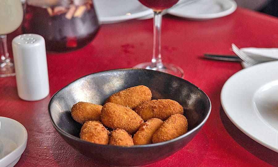 Croquetas de jamn serrano 