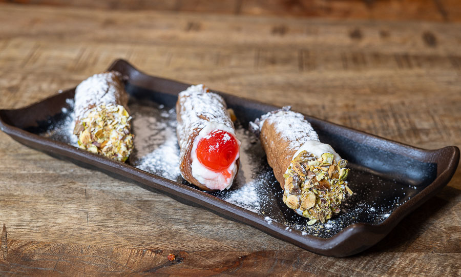 Cannoli de postre