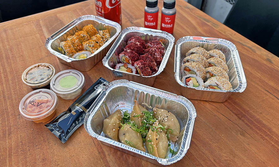Combo Vegano con Gyosas - Kobo Sushi Delivery - Tobalaba