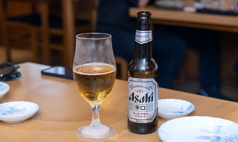 Cerveza japonesa Asahi
