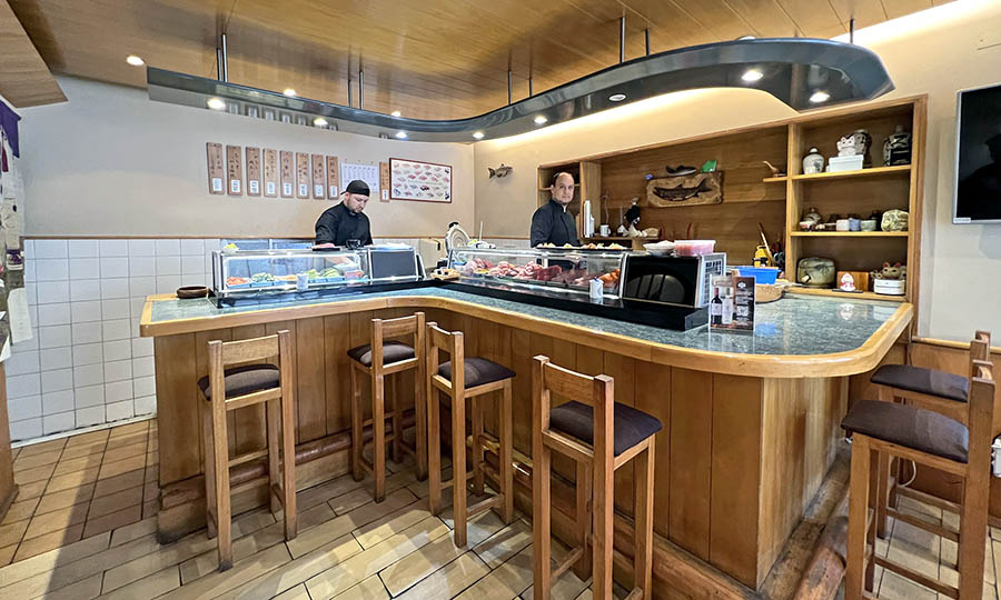 La barra de sushi y omakase de Shoogun - Shoogun