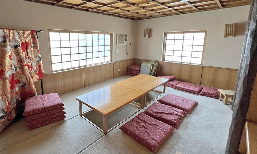 Salones tatami y privados en el segundo piso de Shoogun
