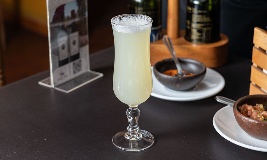 Pisco sour chileno