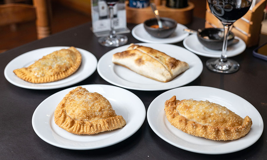 Las empanadas fritas y de pino de Doa Tina