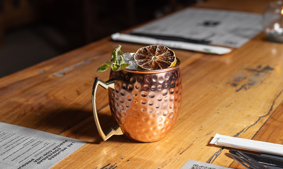 Moscow Mule sin alcohol