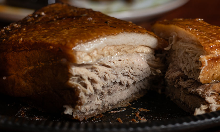 Gran trozo de Pork belly - Maillard