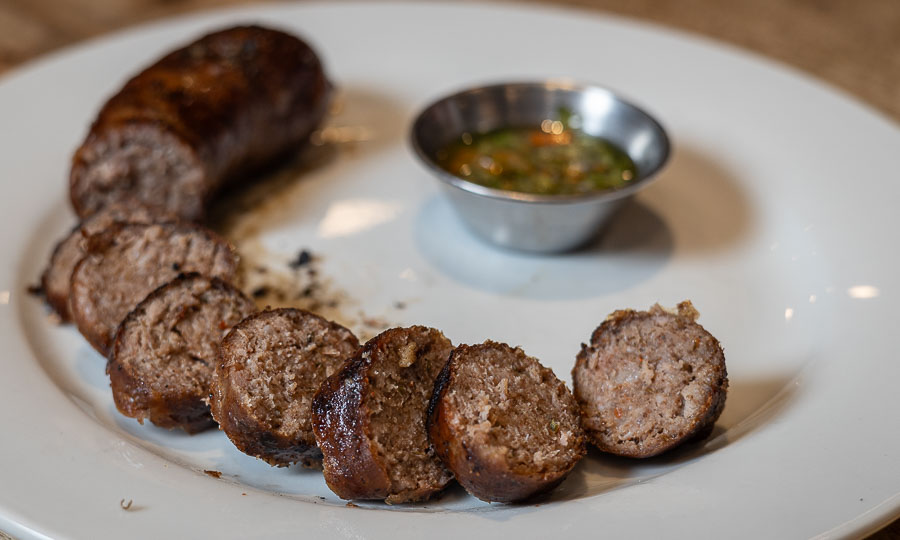 Longaniza Quinta Elisa a la parrilla (prototipo)