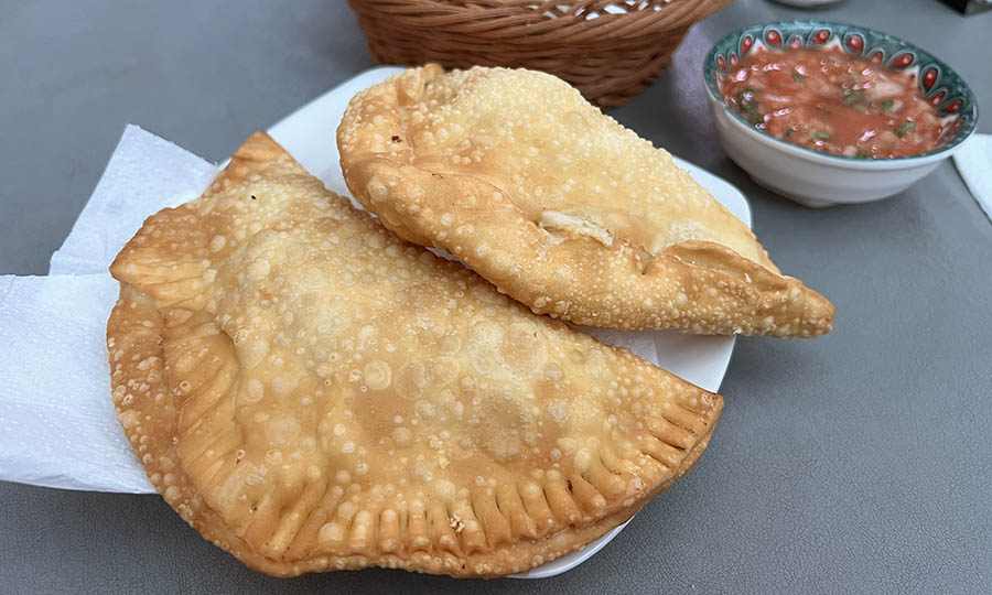 Buenas Empanadas fritas de Queso y de Camar�n Queso