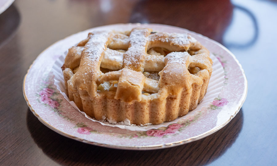 Pie de manzana - Cafetera Waddington