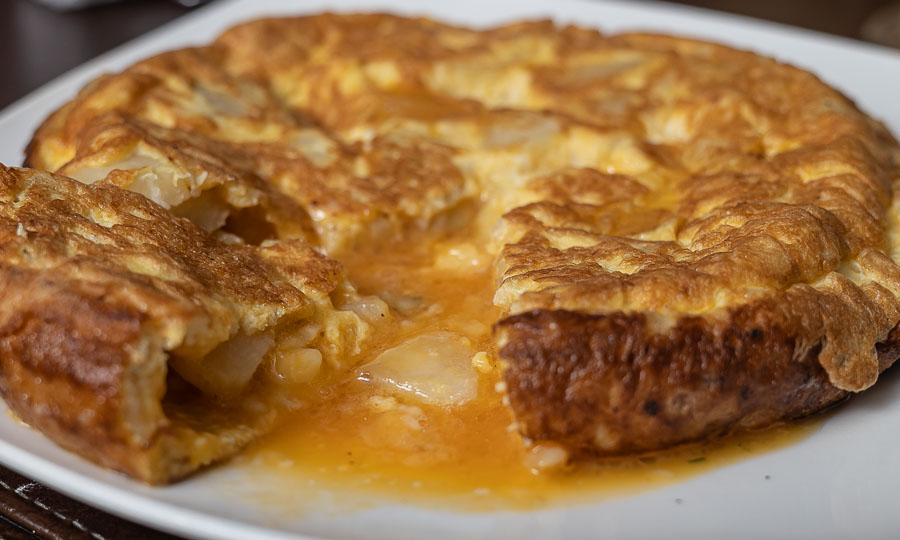 Tortilla española bab - Don Valentn