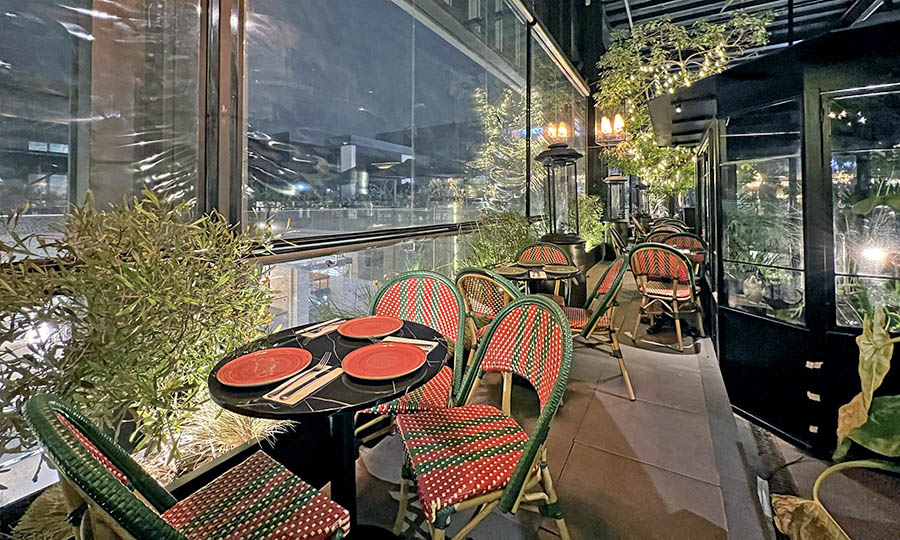 Las terrazas de Carmine el el Roof de Casa Costanera