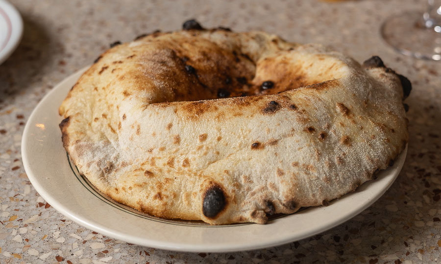 Pan cachetn, de masa de pizza