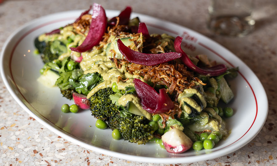 Ensalada de Verduras: Brasicas a la parrilla