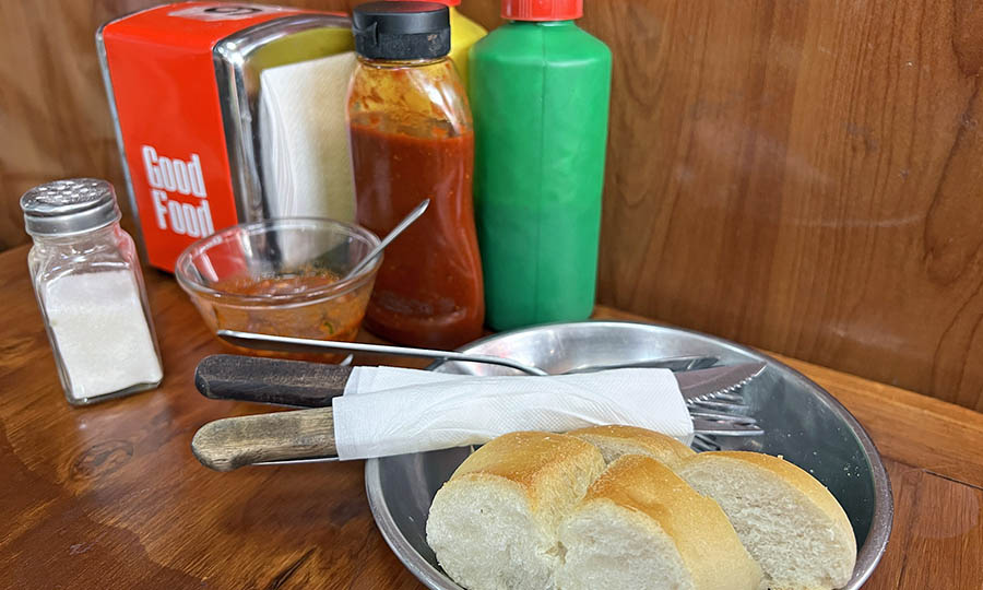 Postura de mesa en Caco Fuente de soda